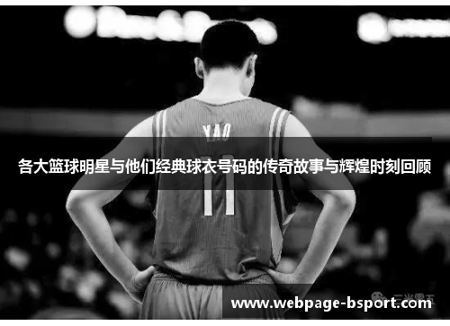 各大篮球明星与他们经典球衣号码的传奇故事与辉煌时刻回顾